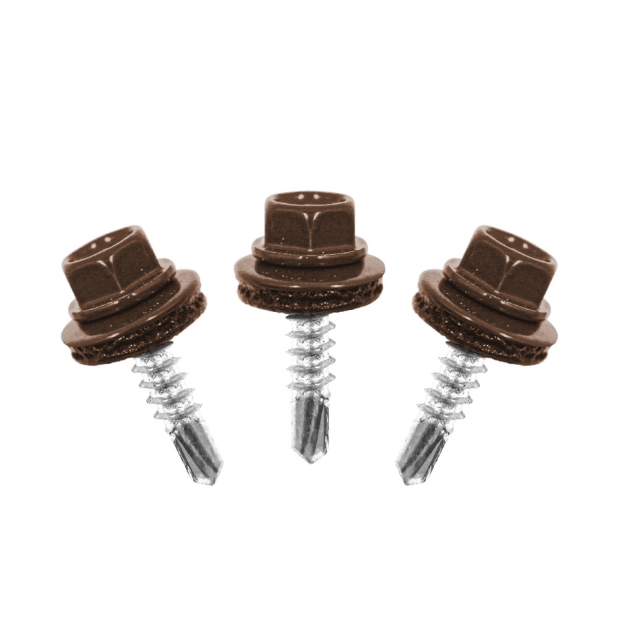 Саморез 4,8х19 мм RAL 8011_1